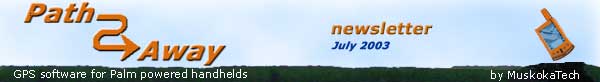 PathAway Newsletter July 2003
